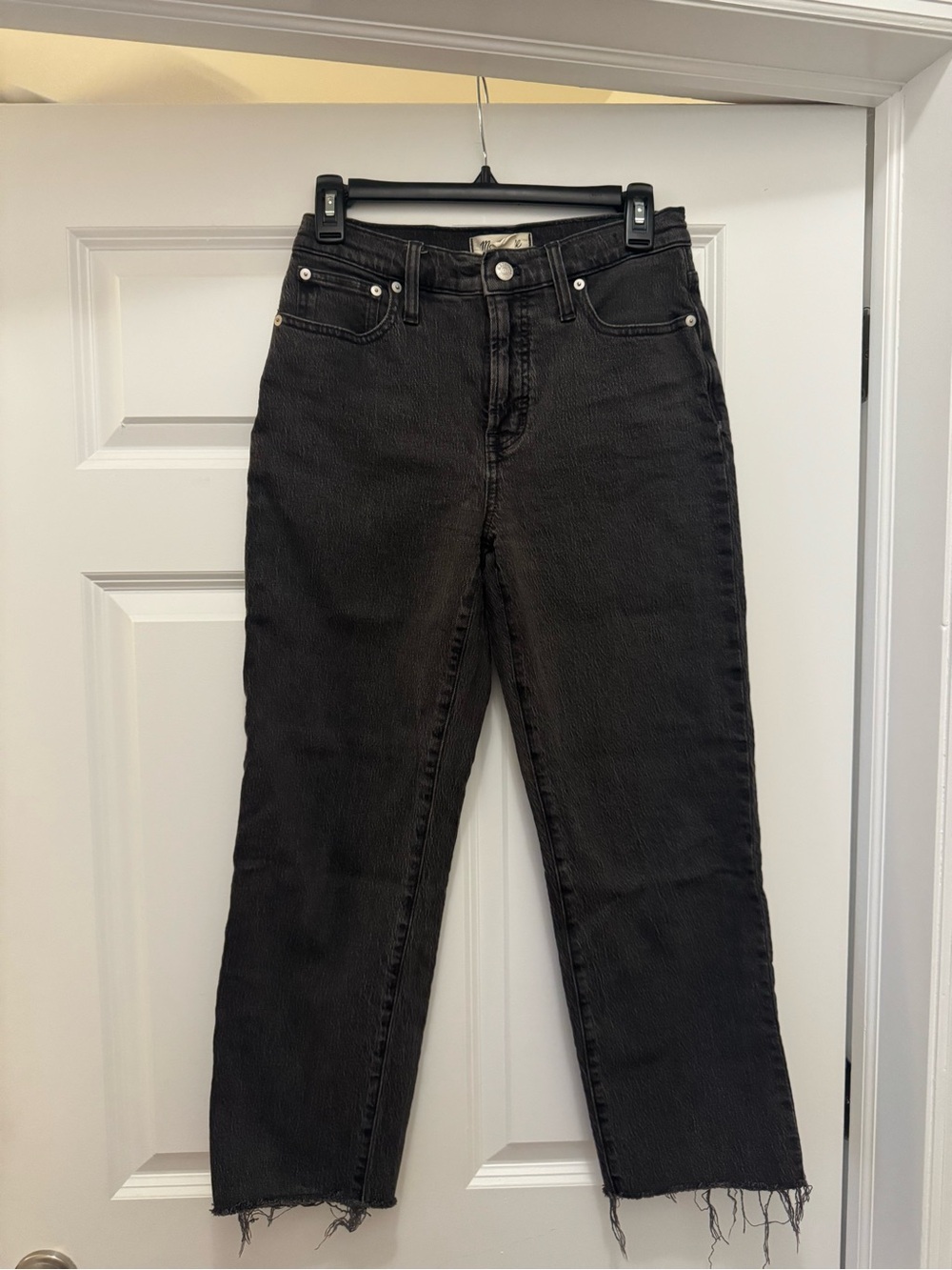 Madewell Mid Rise Straight Ankle Jeans